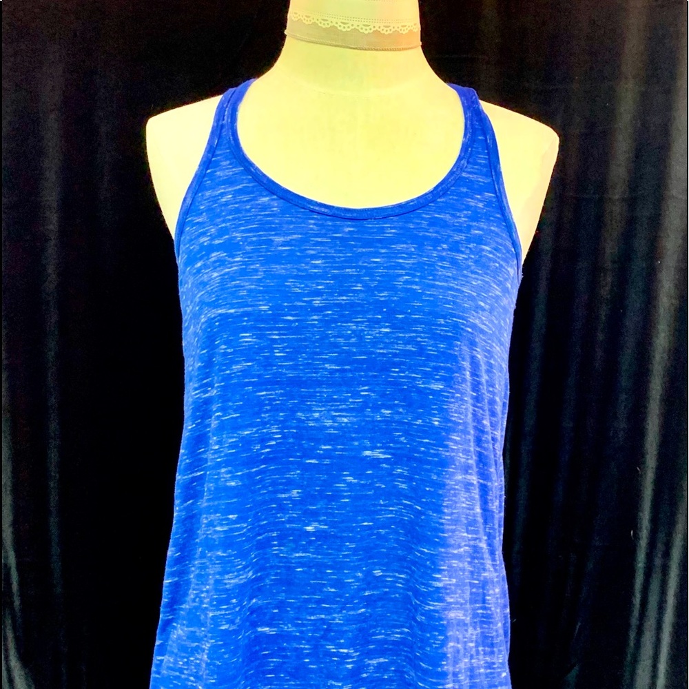 Royal blue heather Canvas 8800flowy tank